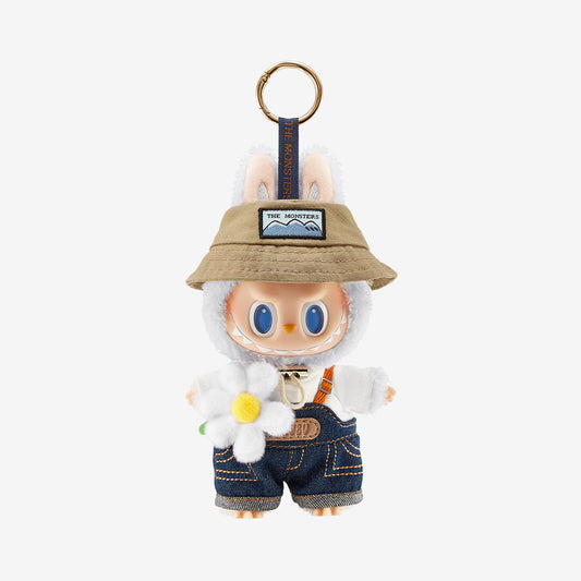 Labubu The Monsters Fall In Wild Vinyl Plush Doll Pendant Keychain